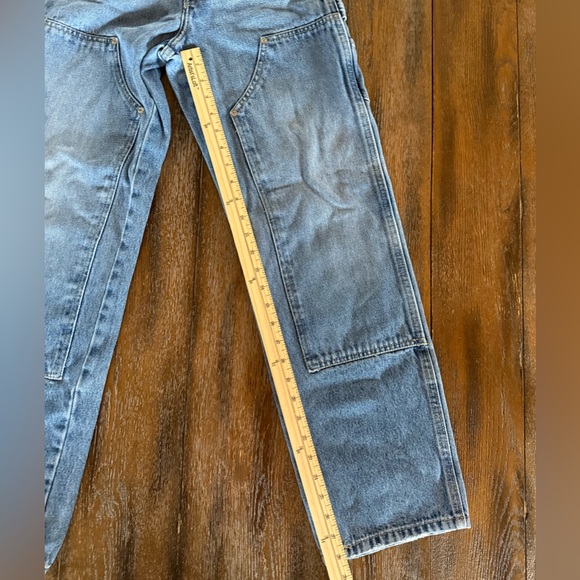 BDG Urban Outfitters Women’s High Rise Carpenter Blue Jeans Size 26 - Picture 11 of 13